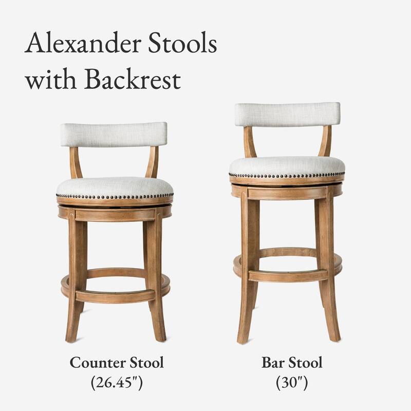 Maven Lane Alexander Swivel Kitchen Stool