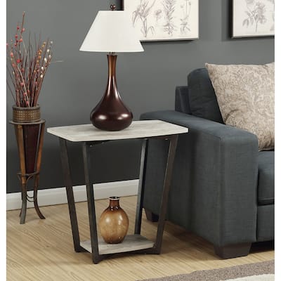 Porch & Den Clouet 2-tier Modern End Table