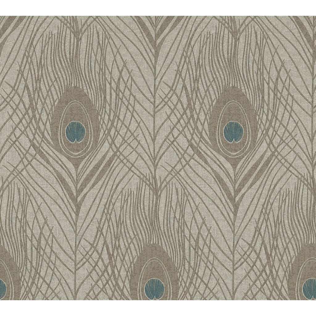 AS Creation Prosperity Bronze Feather Wallpaper