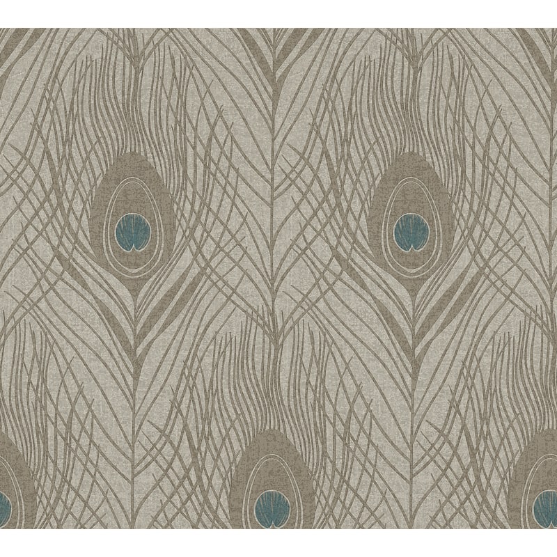 AS Creation Prosperity Bronze Feather Wallpaper