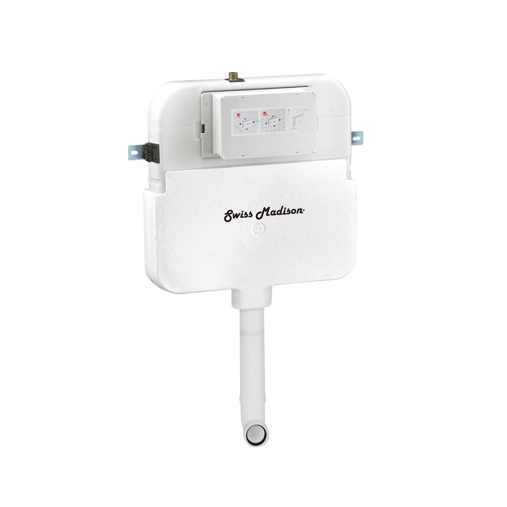 Chartres E 2' X 4' Concealed In-Wall Toilet Tank Carrier System For Back To Wall Toilet - 5" x 22" 35"