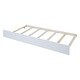 preview thumbnail 35 of 46, Wooden Daybed, Twin Sofa Bed with Trundle and Fence Guardrails for Kids Teens Adults, Wood Slat Support, No Box Spring Needed
