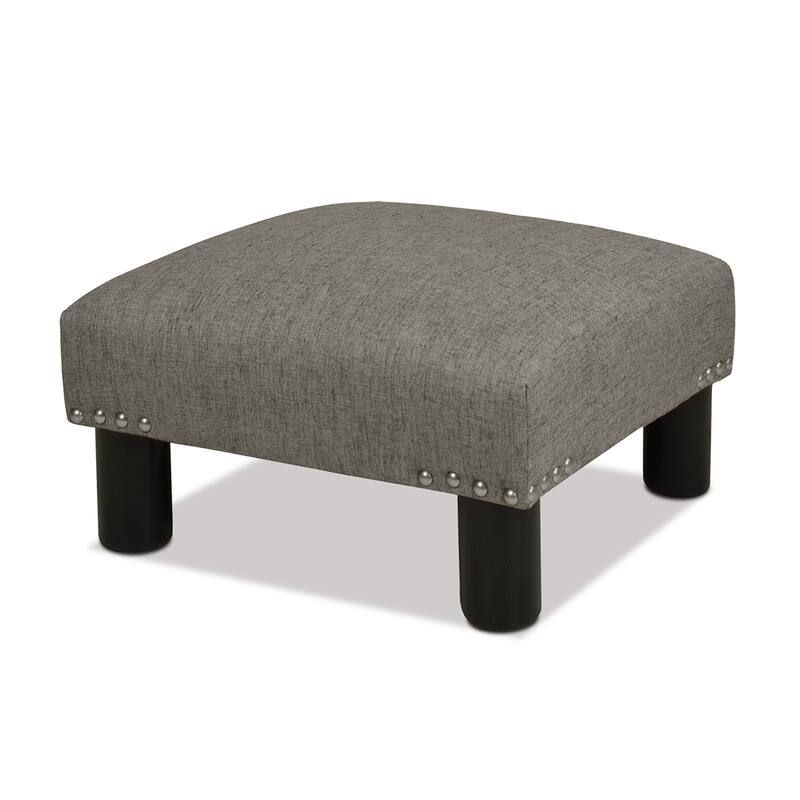 Jules 16" Square Footstool Ottoman