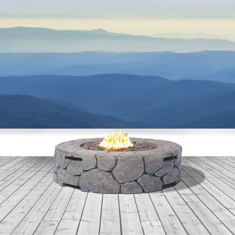 LSI Concrete Propane Fire pit - 28
