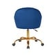 preview thumbnail 22 of 41, Porthos Home Xenos Swivel Velvet Office Task Chair