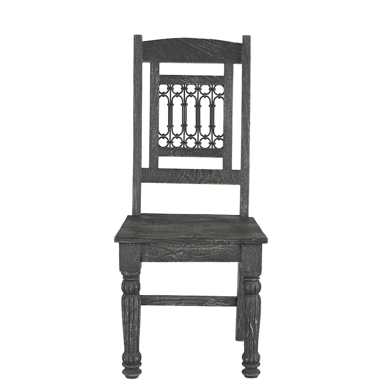Milton Carved Solid Wood Dining Set