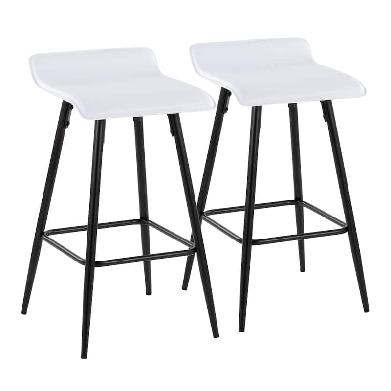 Porch & Den Tower Fixed-Height Counter Stool (Set of 2)