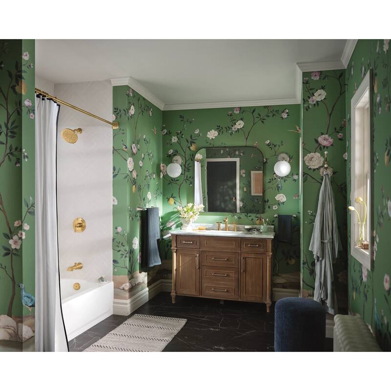 Moen TVS6985 Flara 1.2 GPM Widespread Bathroom Faucet with Pop-Up