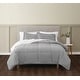 preview thumbnail 9 of 13, Truly Soft Basket Carved Faux Fur Comforter Set Grey - King - 3 Piece