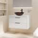 Option 30-1 Glass brown round sink