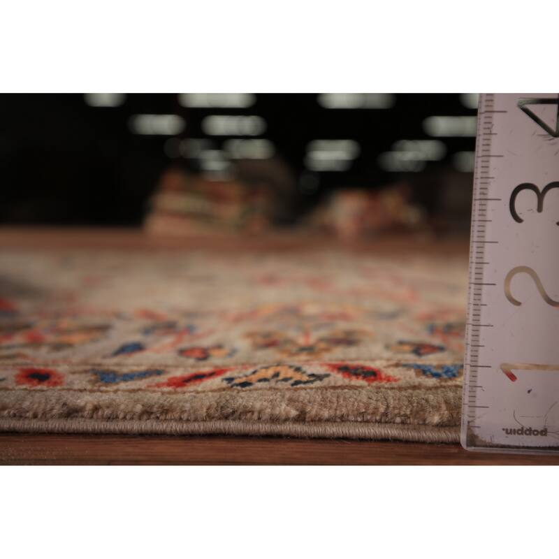 Vegetable Dye Ziegler Oriental Runner Rug Hand-Knotted Wool Carpet - 2'9" x 9'9"