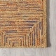 preview thumbnail 3 of 7, Nuloom Delanie Geometric Trellis Wool Area Rug