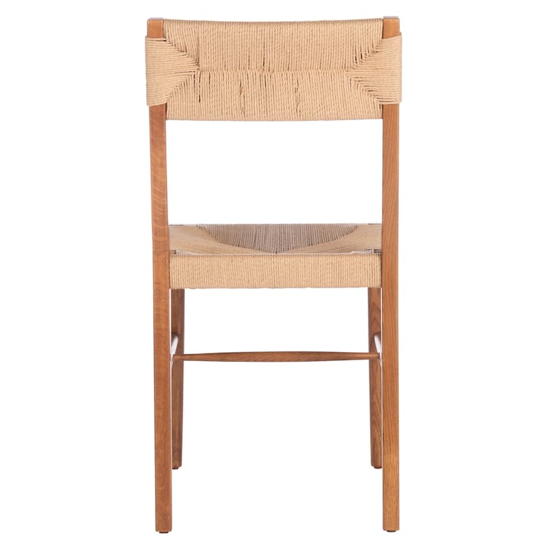 SAFAVIEH Couture Shazia Rattan Dining Chair (Set of 2) - 16.3" W x 21.3" L x 34" H - 16Wx21Dx34H