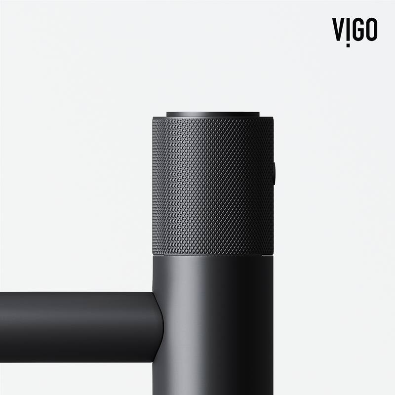 VIGO Apollo 12" H Single Handle Single Hole Bathroom Vessel Faucet