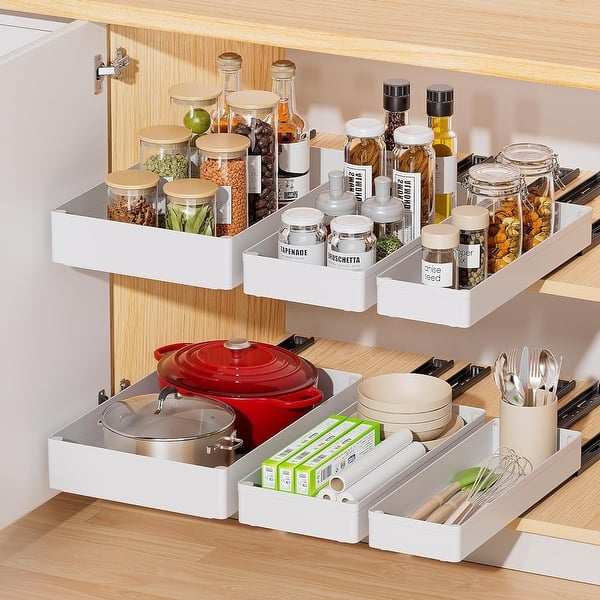 Kitchen Storage Spice Drawer Organiser Ikea UPPDATERA Spice Rack