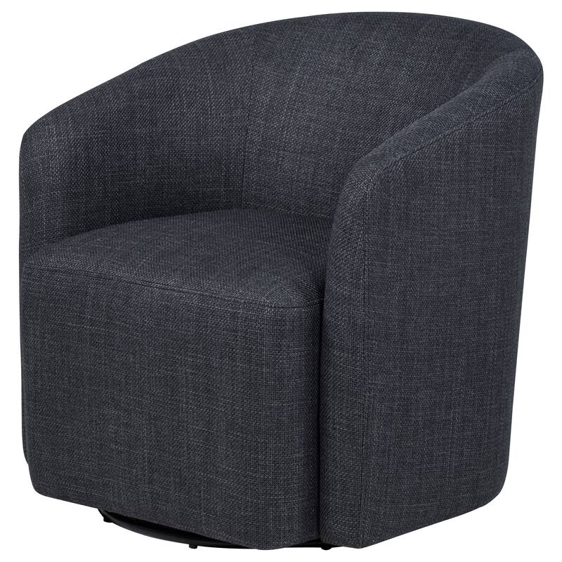 Mossbrook Fabric Upholstered Swivel Accent Chair - 29.25" x 29.25" x 31.5"