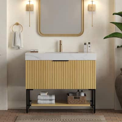 Freestanding Bathroom Vanity with Sink