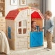 preview thumbnail 10 of 18, Costway Outdoor Kids Playhouse with Openable Door Windows for Home - See Details