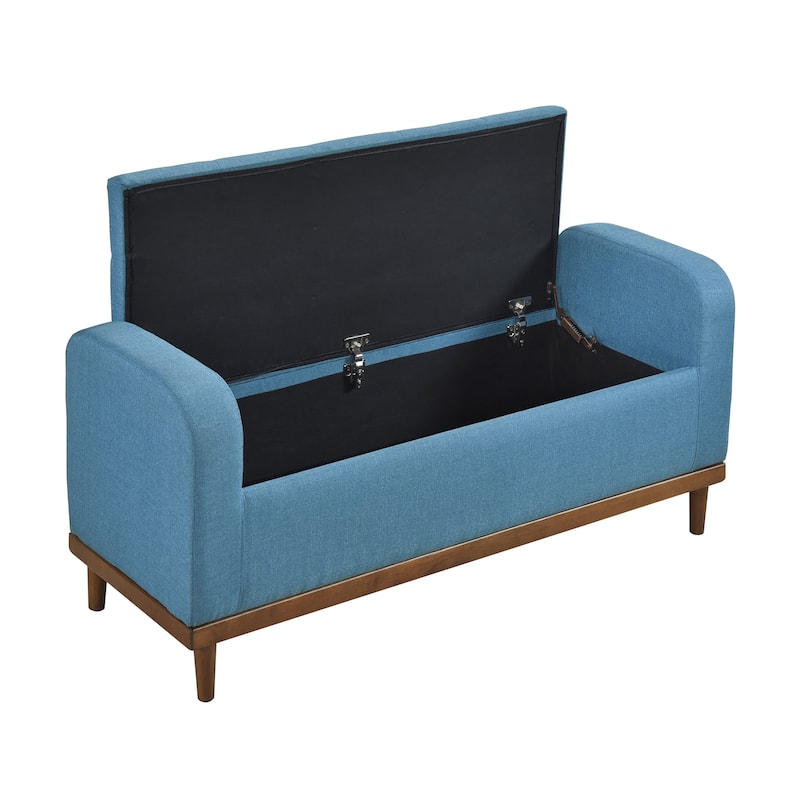 Brighton Fabric Lift Top Storage Bench