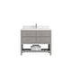 preview thumbnail 58 of 128, Willow Collections 42 x 22 Parker Single Bowl Sink Bathroom Vanity with 2 in Quartz