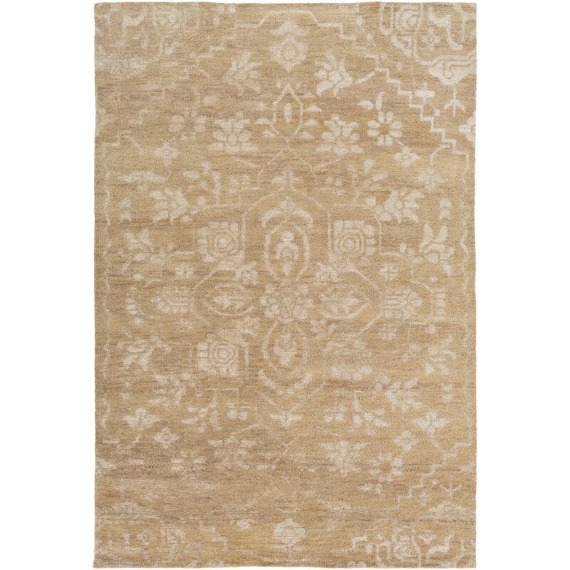 Hand-Knotted Brunoy Wool/Viscose Area Rug (2' x 3')