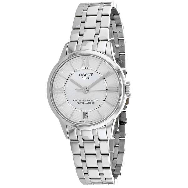 slide 1 of 1, Tissot Women's Silver dial Watch - One Size Silver