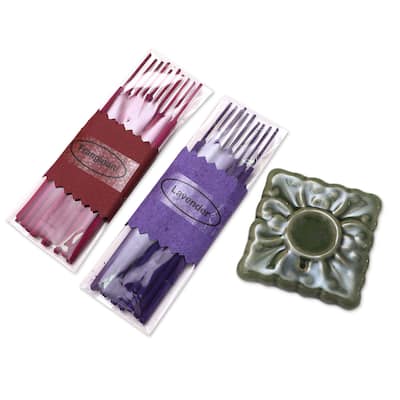 Novica Handmade Bali Flora Aromatherapy Gift Set
