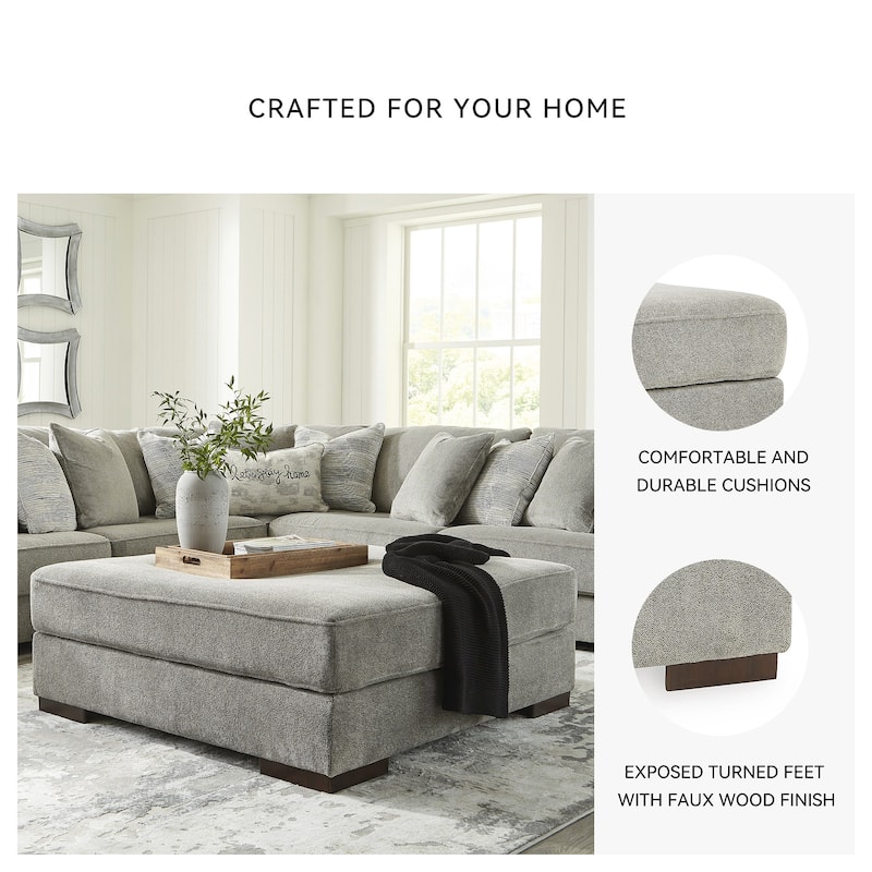 Bayless Oversized Accent Ottoman