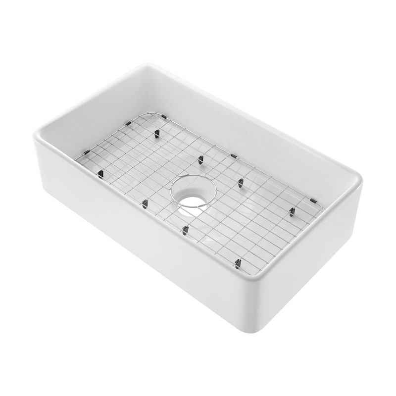 Swiss Madison SM-KS247 Elegance 33" Farmhouse Single Basin Fireclay