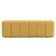 preview thumbnail 6 of 6, 50"L Chenille Upholstered Bench with Wood Legs, No Assembly Needed, Multi-Functional Dining/Bedroom/Entryway Ottoman