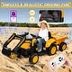 preview thumbnail 19 of 26, 12V Kids 3 in 1 Ride on Excavator & Tractor with Detachable Trailer