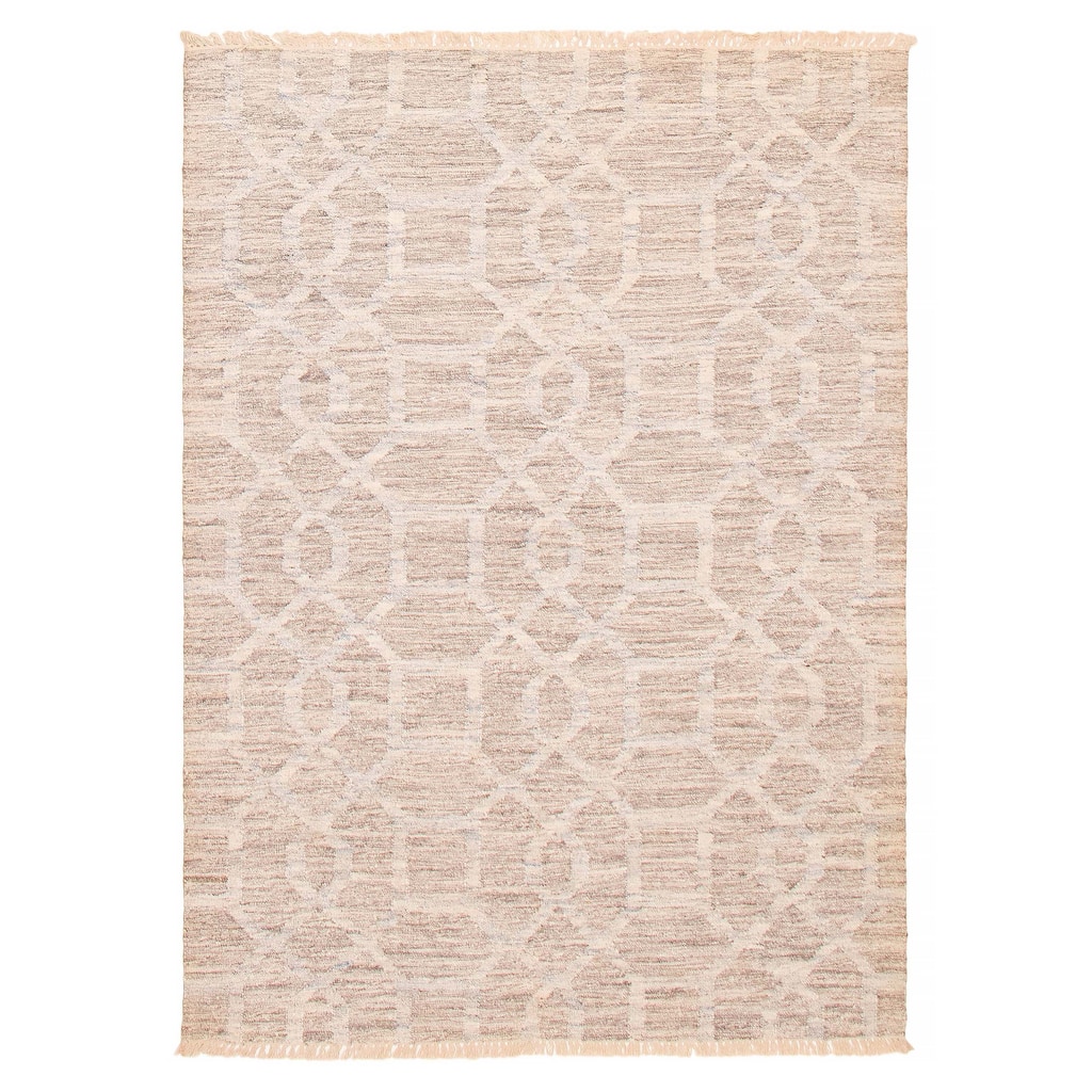 Ankara Grey Kilim 5'3" x 7'4" - 5'3 x 7'4