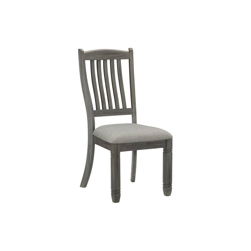 Moreen Gray Fabric Dining Room Set