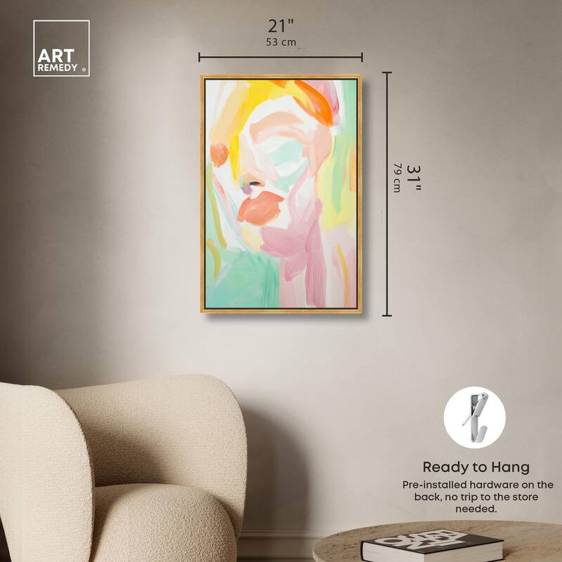Hues of Emotion I Canvas by Art Remedy