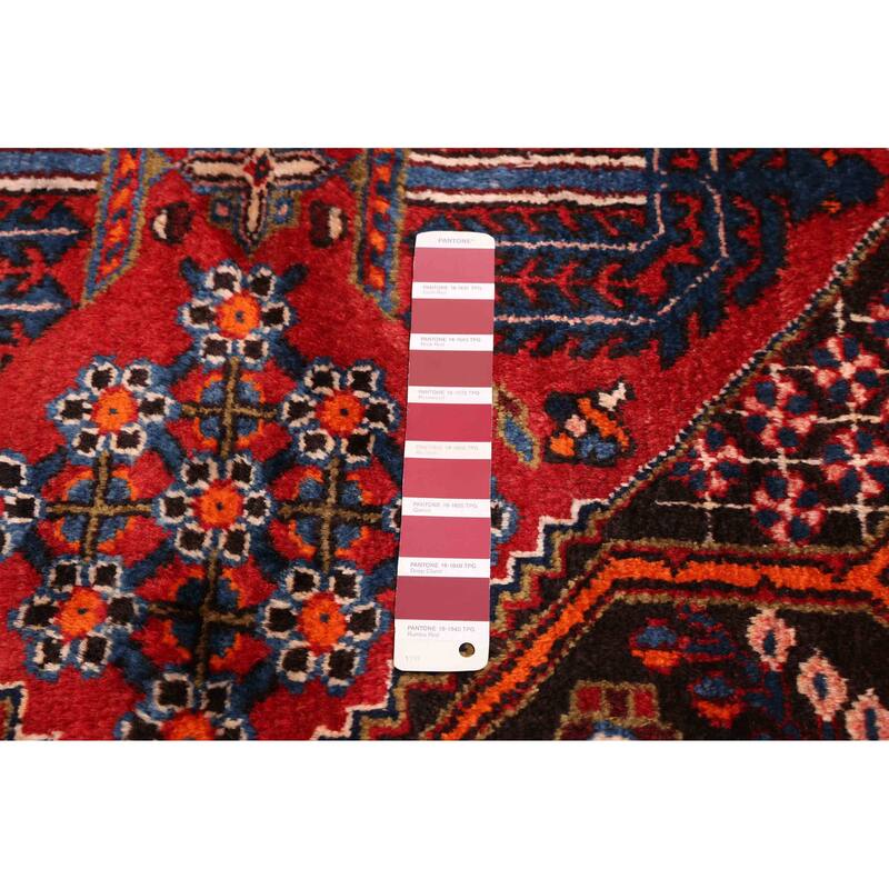 ECARPETGALLERY Hand-knotted Anadol Red Wool Rug - 4'4 x 7'5