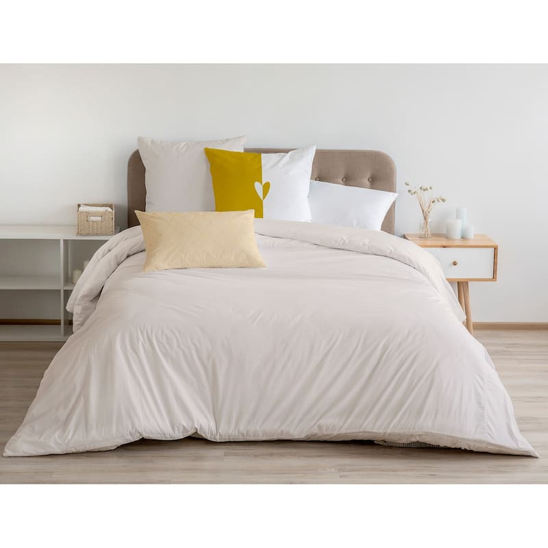 Modern Heart Valentines Day Accent Pillow