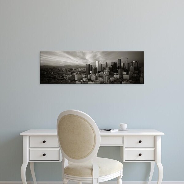 Easy Art Prints Panoramic Images's 'Los Angeles, California, USA' Premium Canvas Art