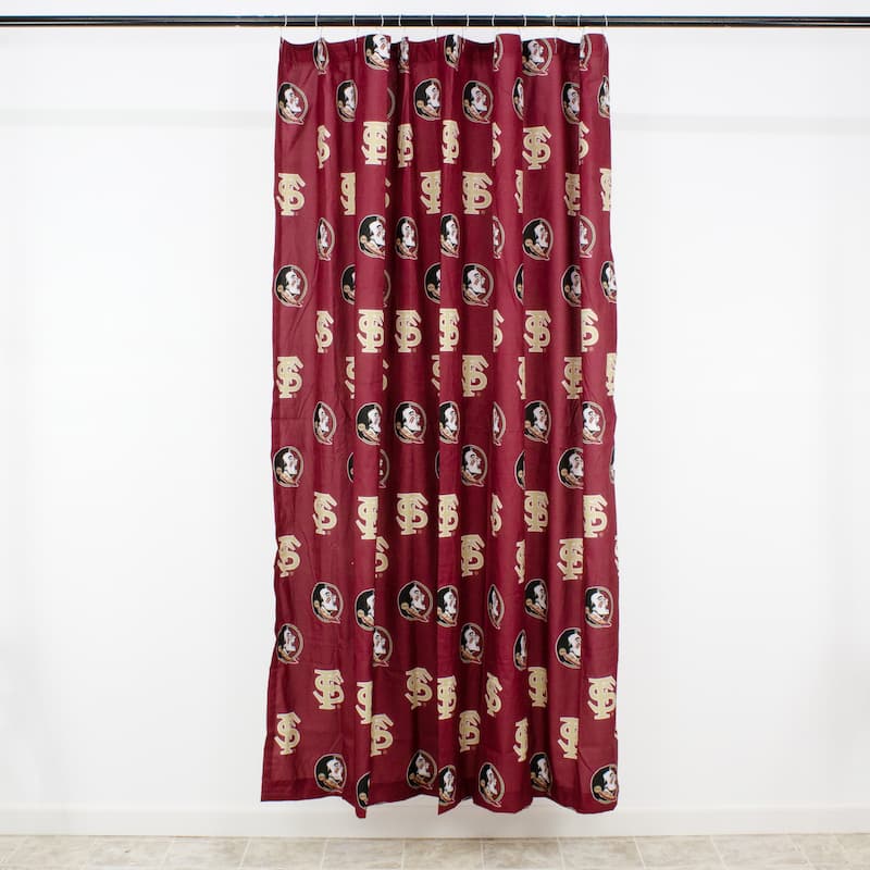 Florida State Seminoles Printed Shower Curtain Cover - 70" x 72"