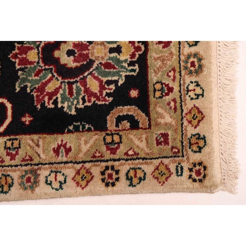 ECARPETGALLERY Hand-knotted Finest Agra Jaipur Beige, Light Khaki Wool Rug - 8'0 x 10'0