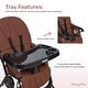 preview thumbnail 6 of 22, Dream On Me Snack & Stow High Chair