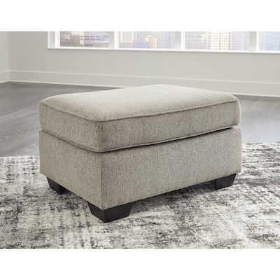 Signature Design by Ashley McCluer Brown/Beige Ottoman
