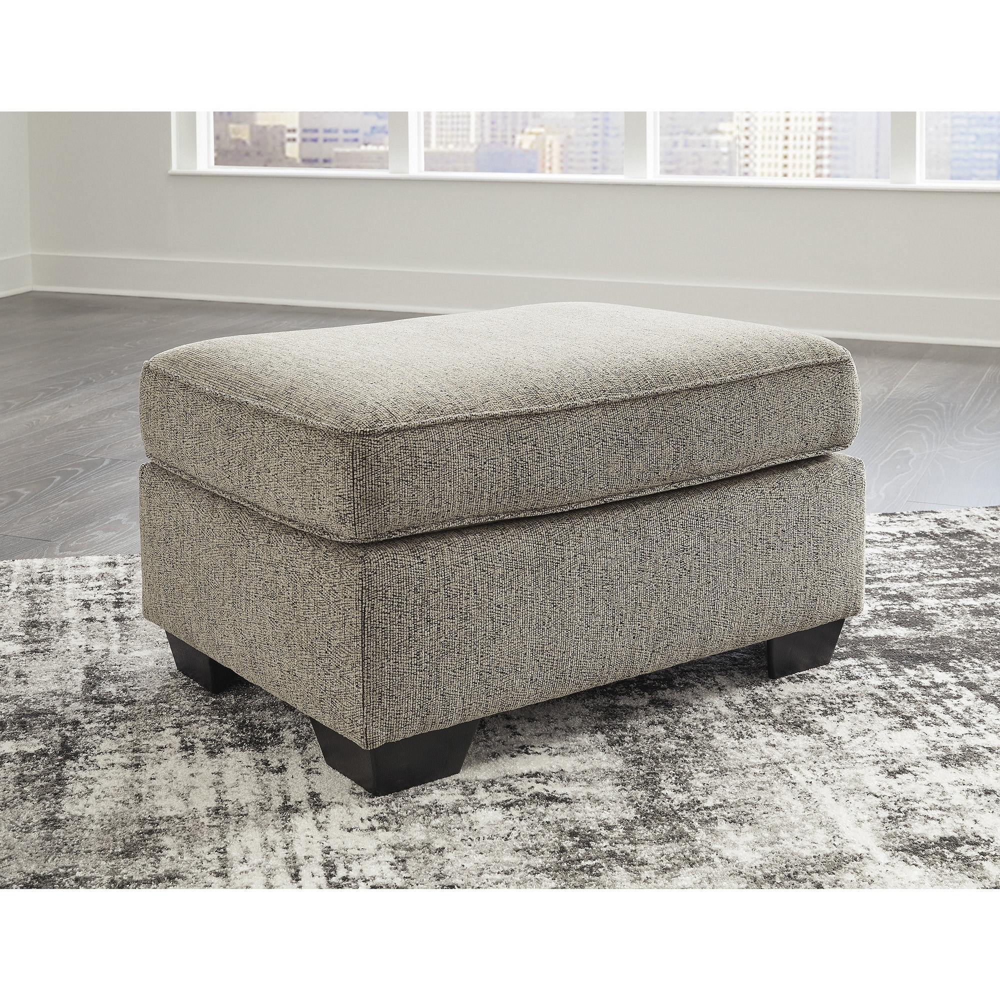 Signature Design by Ashley McCluer Brown/Beige Ottoman