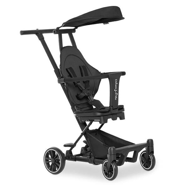 slide 2 of 14, Dream On Me Drift Rider Baby Stroller with Canopy Black