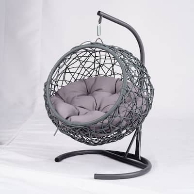 Cat Swing Bed with Stand & Cushion