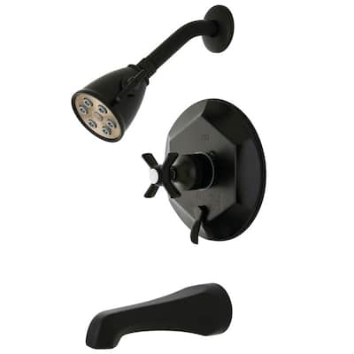Kingston Brass Millennium Tub and Shower Trim Package with 2.5 GPM