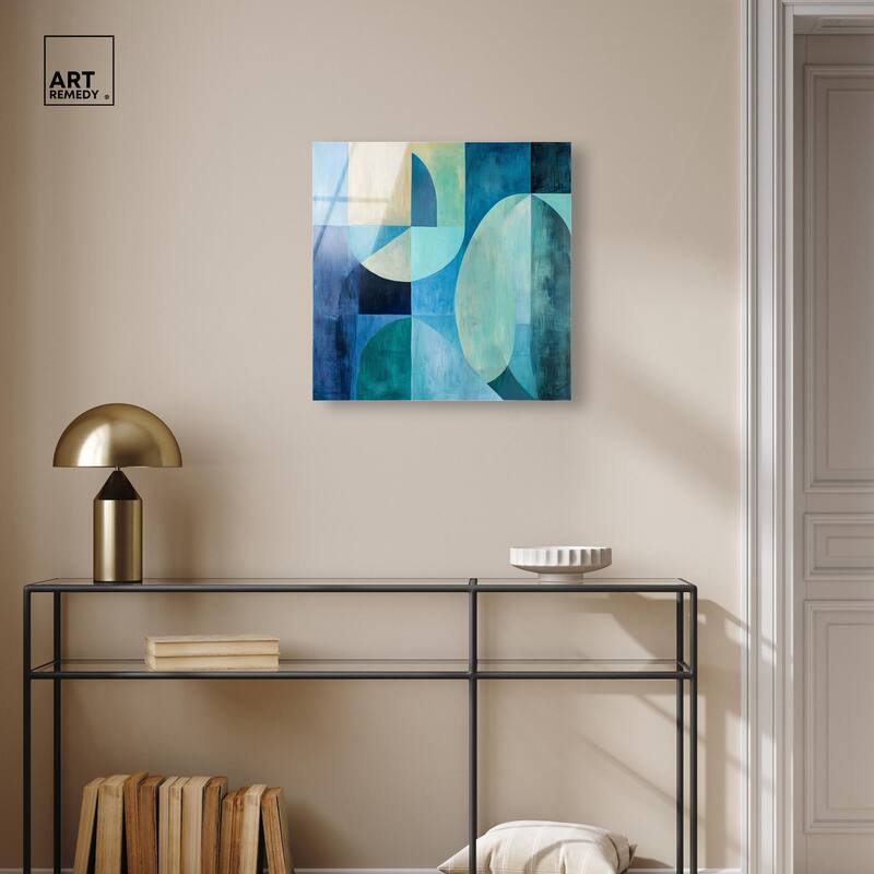 Color Blocks II Acrylic by Art Remedy, Ready to Hang