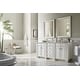 preview thumbnail 2 of 32, James Martin Vanities Bristol 72" Double Vanity, Bright White