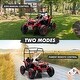 preview thumbnail 6 of 30, 2-Seater Kids Ride On Utv, 24V 4WD Electric Truck with Sun Shade