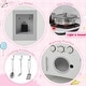 preview thumbnail 2 of 3, Wooden Corner Play Kitchen Set,Pretend Cooking Toys for Kids