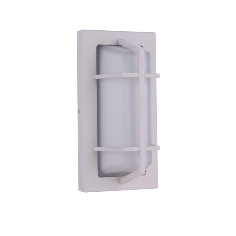 Craftmade ZA6102 Bulkhead Rectangular 5" Wide Flush Mount Outdoor - Textured White